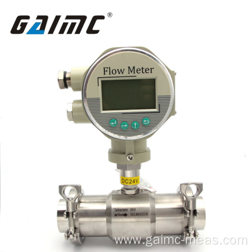 Health type food grade beverage syrup flow meter